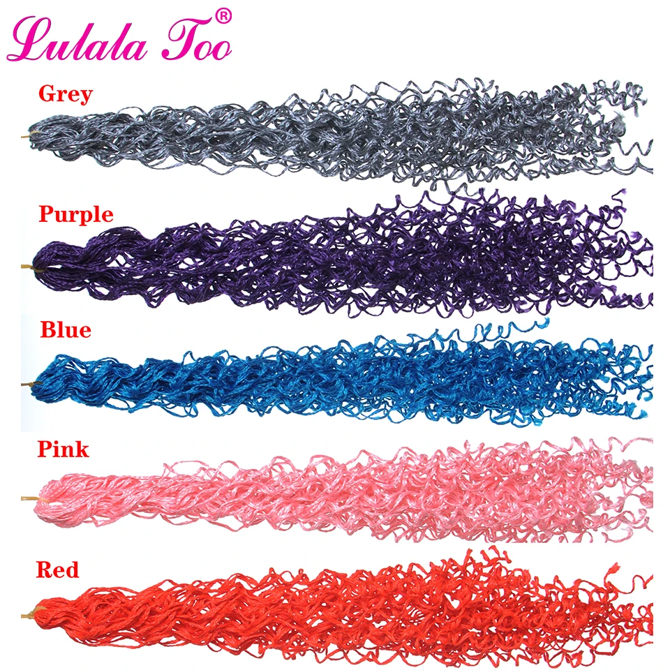 30 pollici Zizi Trecce Crochet Scatola Trecce Torsione Treccia Sintetica Estensioni Dei Capelli 28 radici/Pack Rosa Scrivere Viola Bug grigio 613