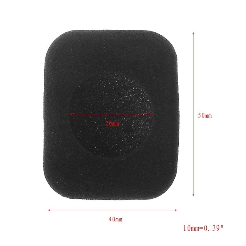 1 Pair Replacement Headphone Sponge Earpads Headset For BO Bang Olufsen FORM 2