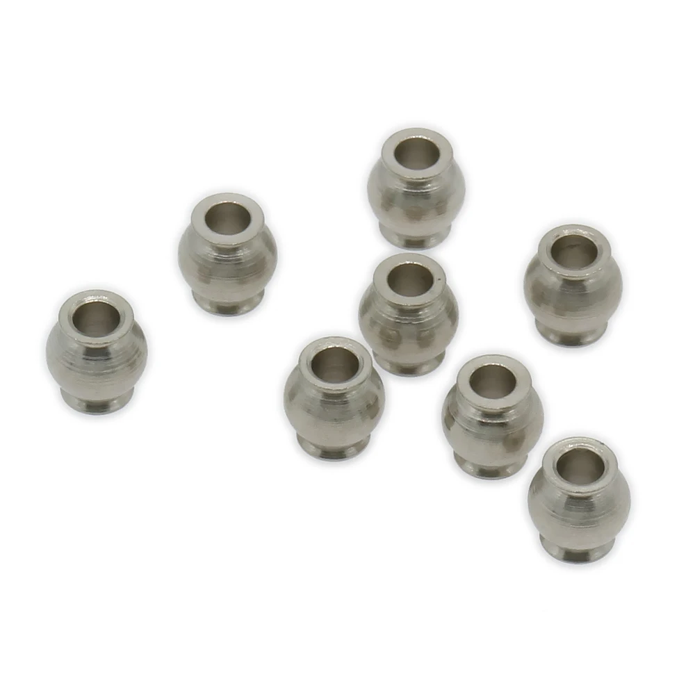 8pcs RCAWD Ball Head Of Shock Absorber Damper 5.8*7.2*3mm 6.8*7*3mm For Rc Model Car Himoto Losi Kyosho