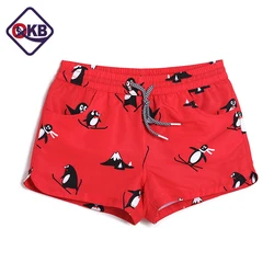 QIKERBONG 2017 Summer beach deck chair Boardshorts women swimsuit hot lovely women Couple Women Board Shorts Quick Drying Fabric