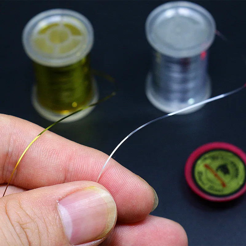 Hot 1 Spool Fly Tying flat mylar Tinsel Flash Tape HOLOGRAPHIC TINSEL SPOOLED for classic streamer patterns and flashback nymphs