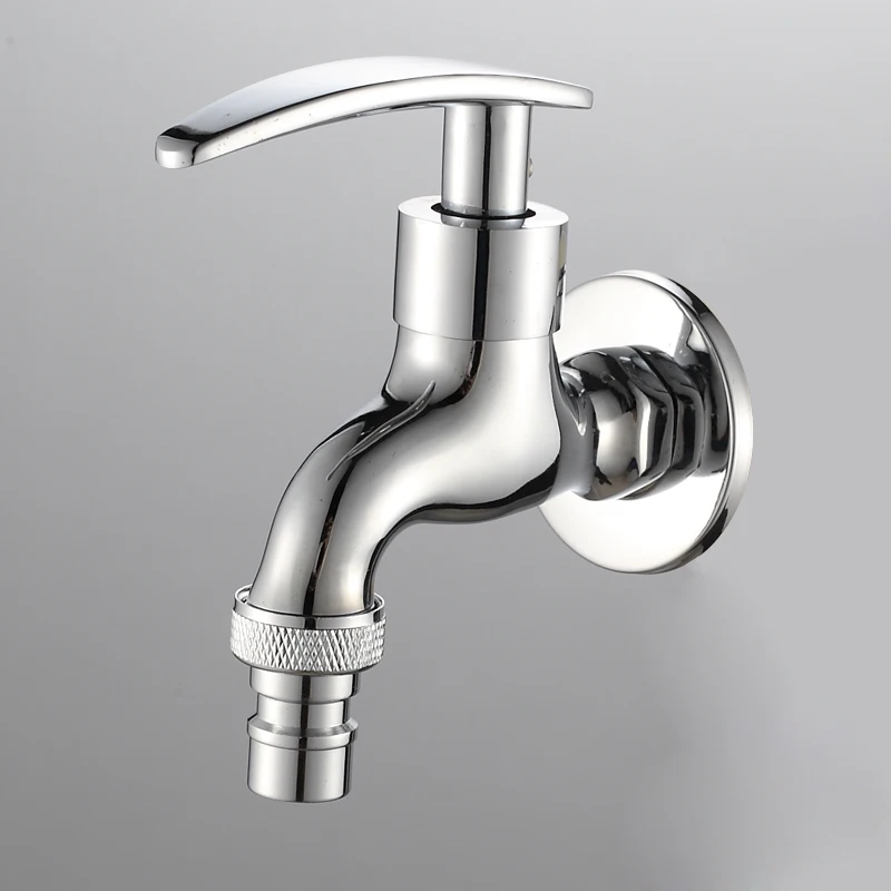 BAKALA Chrome finished Bibcock, Cold Tap, Washing Machine Faucet, Toilet Bibcock, Copper Bibcock,Tap,Garden faucet