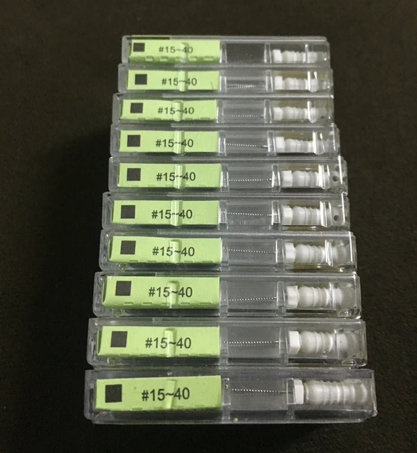 

10 Packs Niti Dental K-files 21mm #15-40 Endodontic Root Canal Hand Use K File (6pcs per pack)
