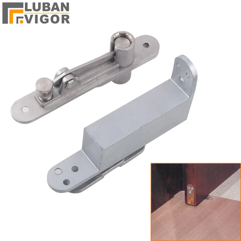 

Stainless steel door shaft,Invisible hinges, auto closed, with buffer function,strong and sturdy,self close pivot adjustable