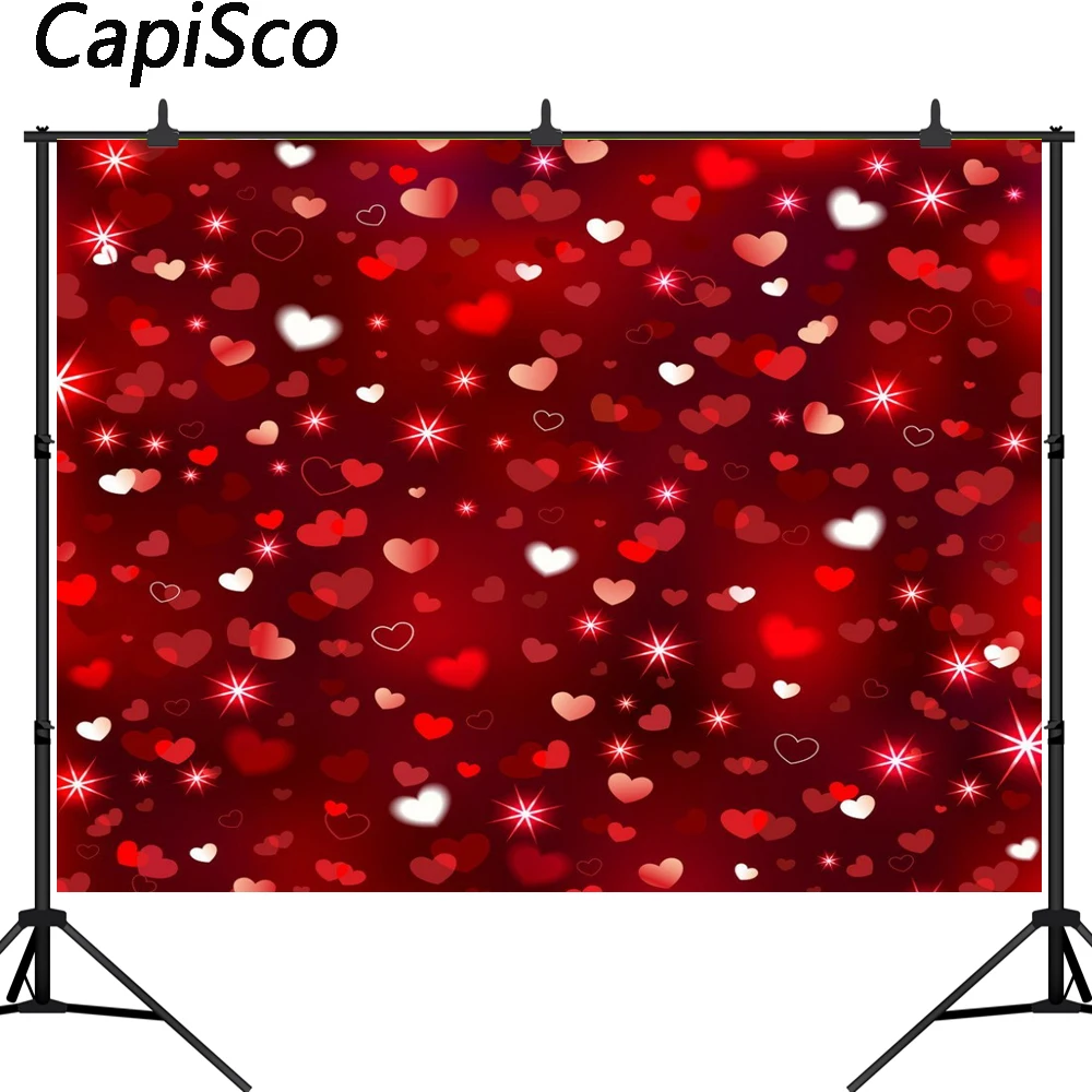 

Capisco Red Valentine's Day background Photography studio backdrop Fond studio photo vinyl fotografia background