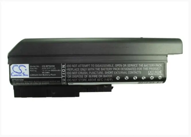 

Cameron Sino 8800mAh battery for IBM ThinkPad R60 R60 9455 9456 92P1140 ASM 92P1140 FRU 92P1137