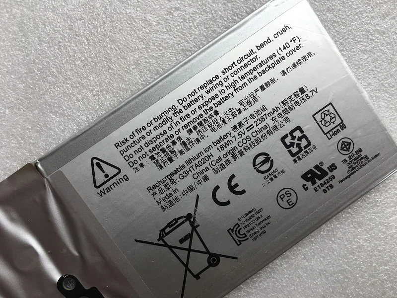 Imagem -05 - Supstone-bateria Genuína para Microsoft Surface Livro 1703 1704 1705 1785cr7 Dak822470k G3hta044h Livro G3hta045h G3hta020h