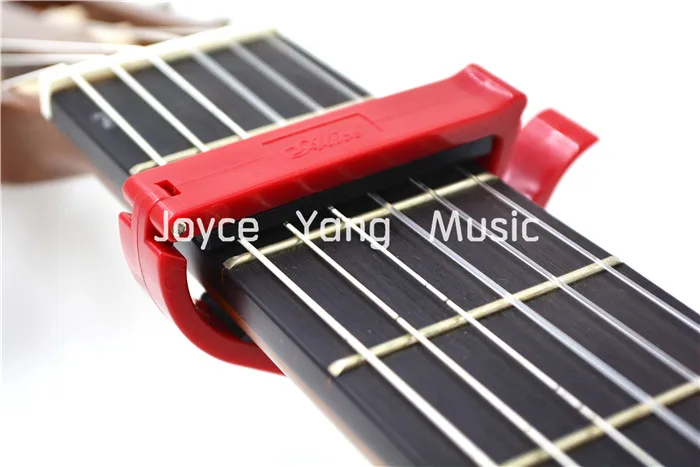 Alice A007E-C Colourful Plastic Ratchet Guitar Capo Clamp For Classical Guitar Free Shipping Wholesales