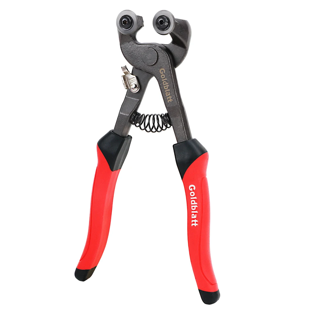 Goldblatt Double Roller Tile Plier Mosaic Cutting Plier Wheel Blades Plier Glass Cutting Nipper