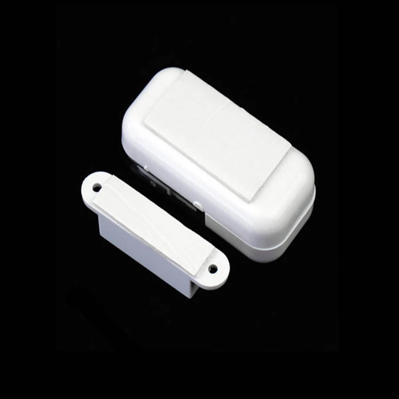 Home Alarm Door Window Sensor Detector Magnetic Contact Cabinet Light Battery Magnetic Control Light Cabinet Door Alarm Sensor