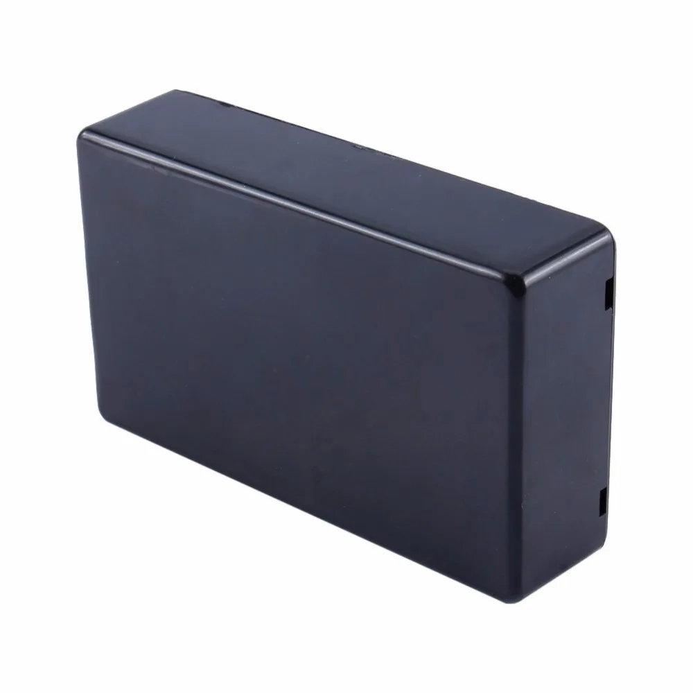 1個のプラスチック製電子プロジェクトボックスPCBツールケース100x60x25mm