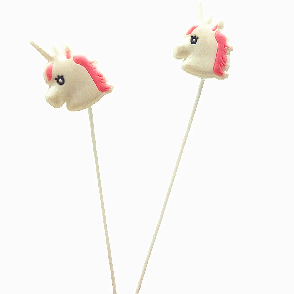 سماعات كرتونية يونيكورن لطيفة ، سماعات أذن ملونة على شكل حصان قوس قزح ، 3.5 مللي متر ، سماعات أذن صغيرة مع ميكروفون للهاتف الذكي ، هدية للبنات