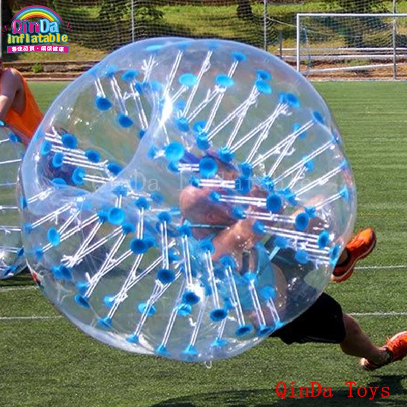 Amazing 1.5m Bubble Football With Pump,1.0mm PVC Inflatable Human Hamster Ball For Sale