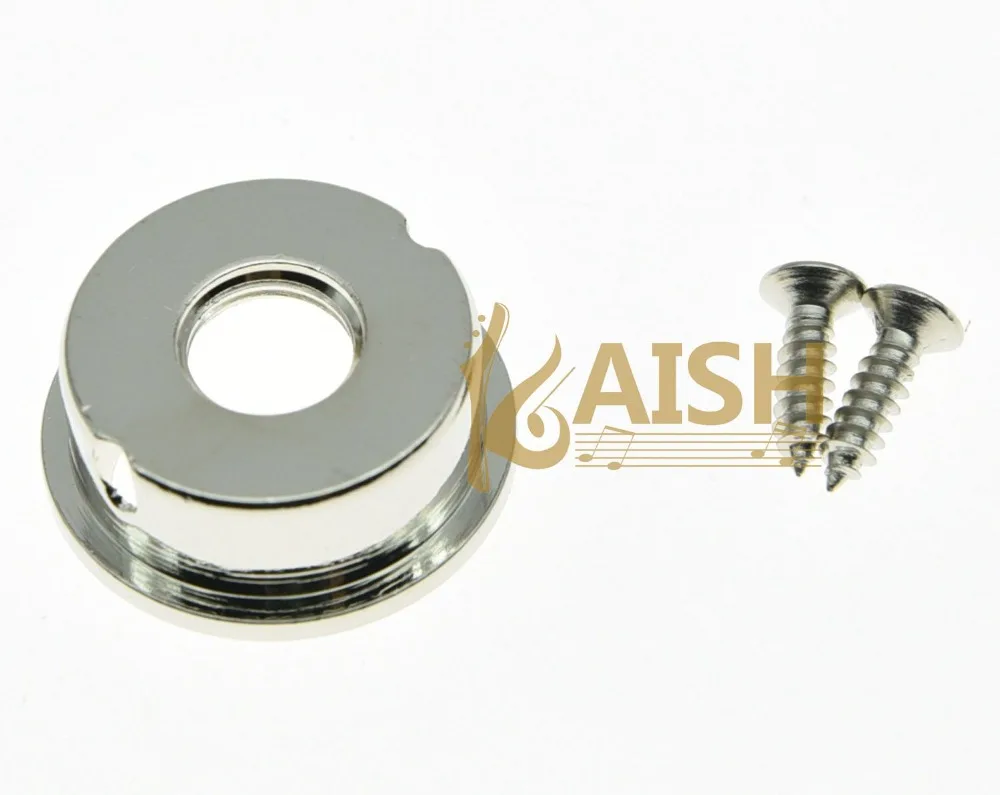 

KAISH Electric Guitar Jack 1/4" Electrosocket Jack Plate for TL Nickel