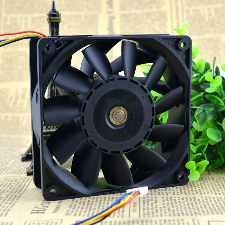 Free Shipping Original AVC 2B12038B48U-P038 DC 48V 1.3A 12cm 120mm 12038 Four-wire PWM cooling fans