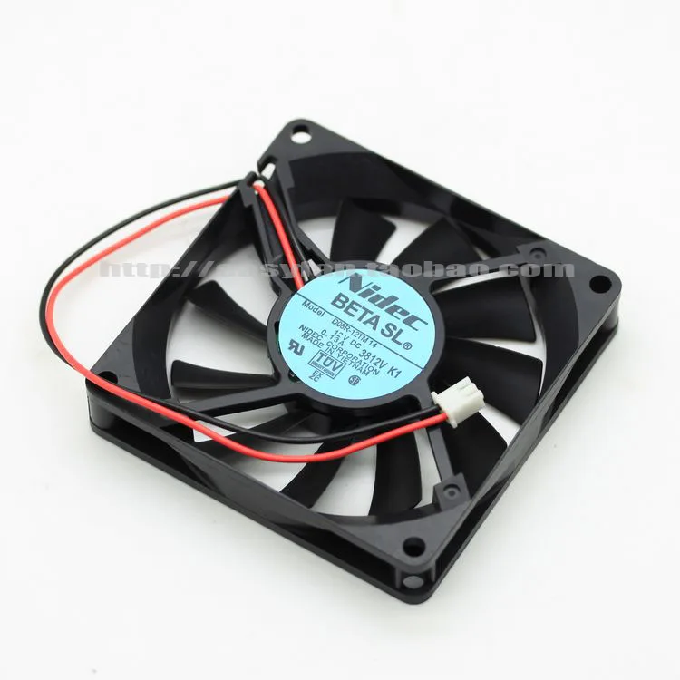 

Nidec D08R-12TM14 DC 12V 0.13A 80x80x15mm Server Cooling Fan