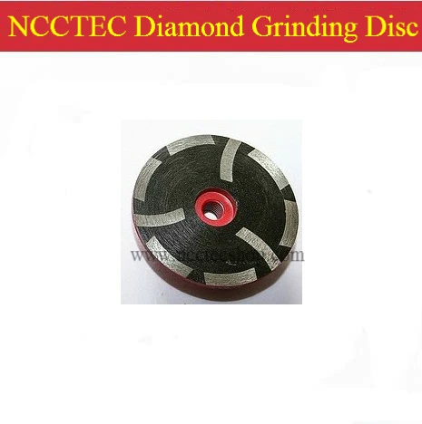 4'' resin filled diamond grinding CUP wheel | 100mm Granite Marble hot-press grind disc | Effectively prevent stone edge damage