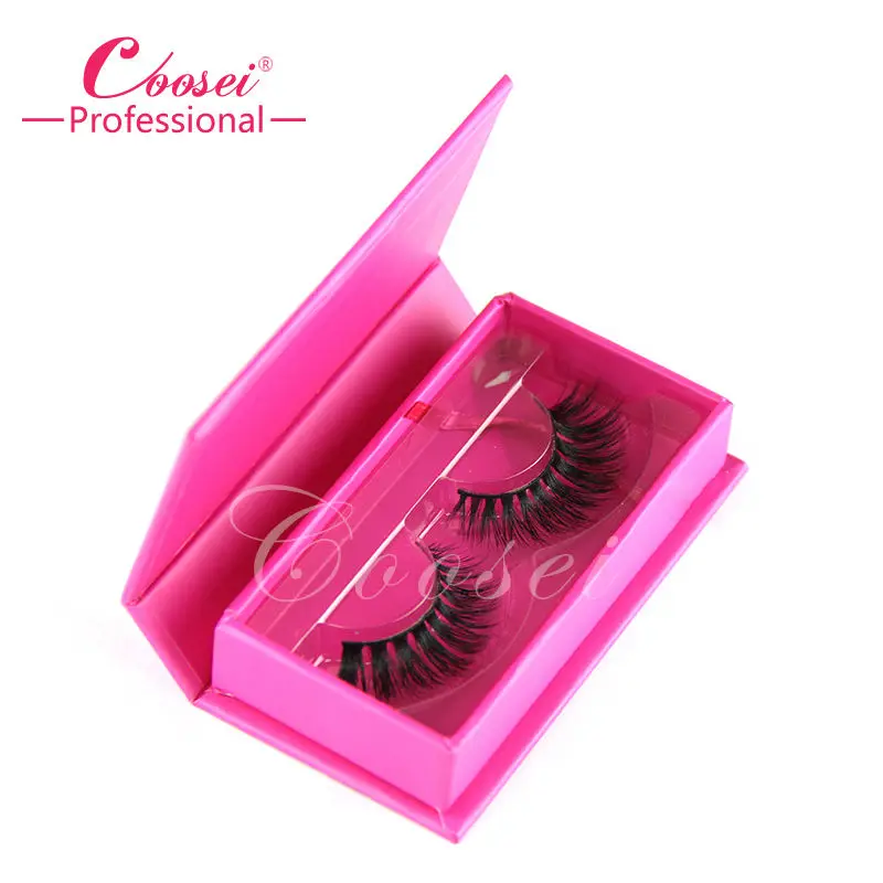 Hoogwaardige 3D Valse Wimpers Valse Wimpers Natuurlijke Lange Schoonheid Lash Transparant Plastic Cosmetica Make Wimper Extension