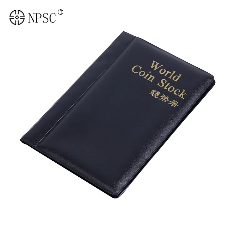 PVC Vertical Straight-in Small Coin Organizer Commemorative Coin Collection 120 Grids World Coin Stock