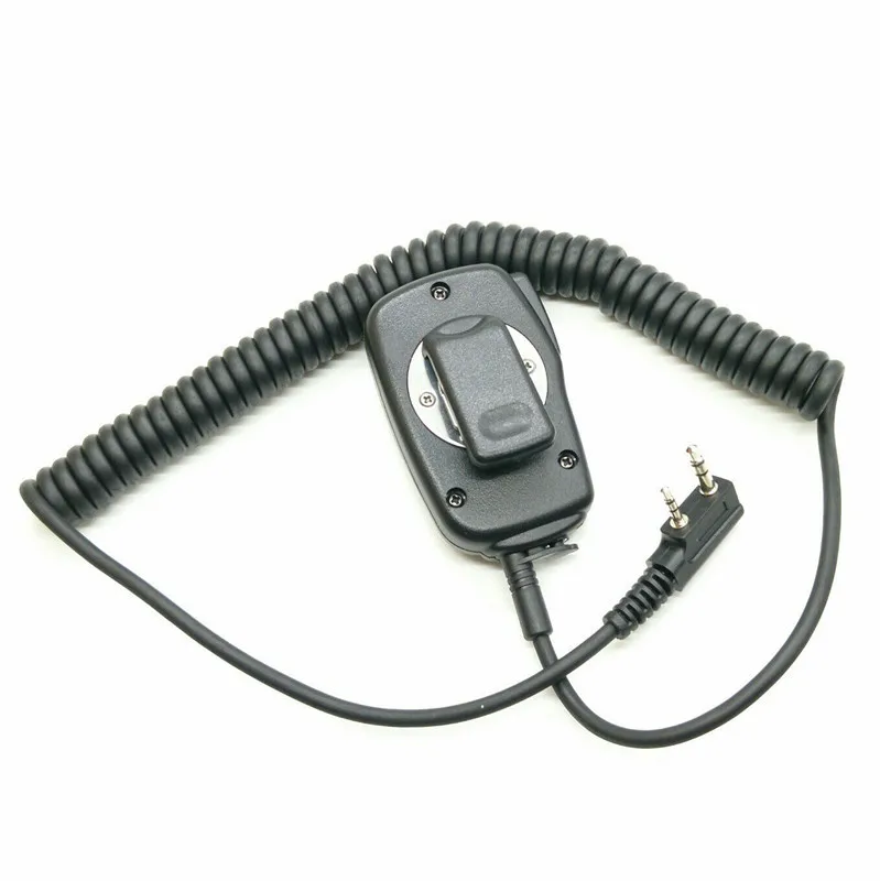 Mini Walkie Talkie PTT Speaker Mic Microphone For TK2107 TK3107 TK278 For BAOFENG UV-5R UV-82 Puxing PX-888K Wouxun KG-UVD1P TYT