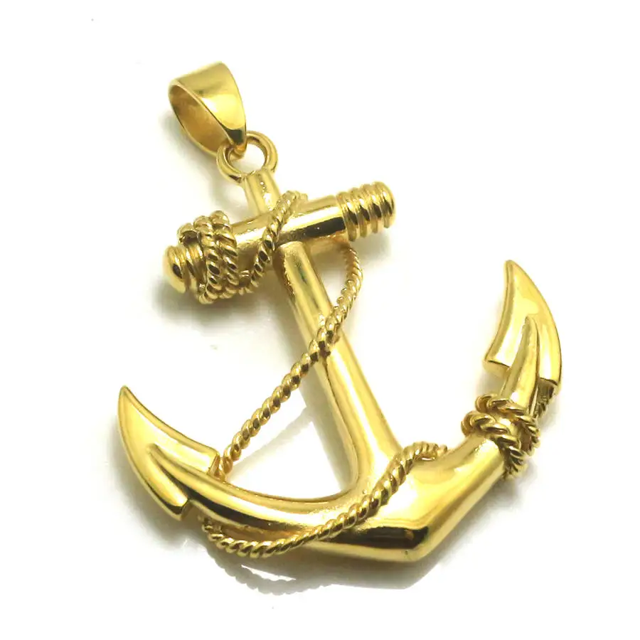 316L Stainless Steel Cool Punk & Gothic Newest Anchor Pendant