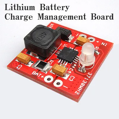 2PCS/LOT 3.7V 4.2V 18650 single board charger rechargeable lithium polymer lithium battery charging TP5000  freeshippng