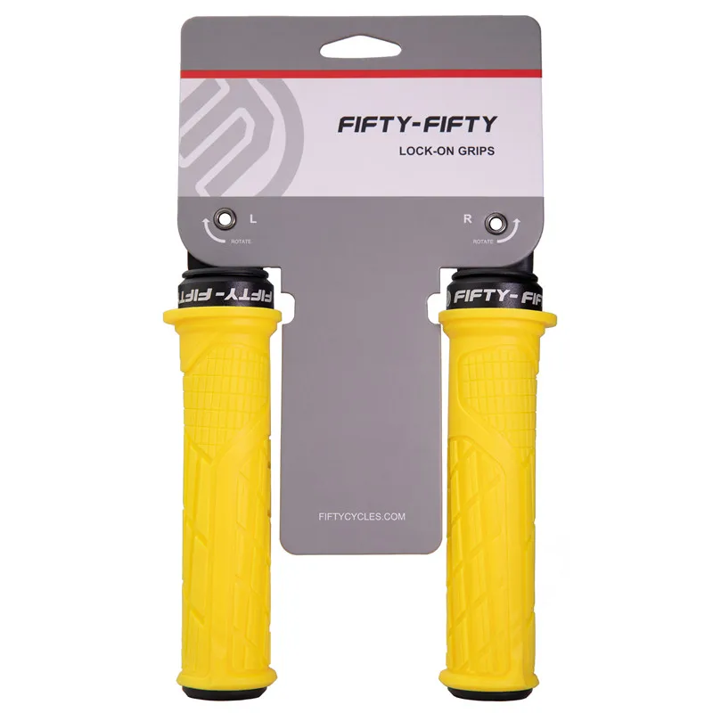 FIFTY-FIFTY MTB Fahrrad Griffe Anti-Skid Gummi Verbindung Bike Lenker Griffe Lock-on Mountainbike Griff bar Griffe – Detail 20