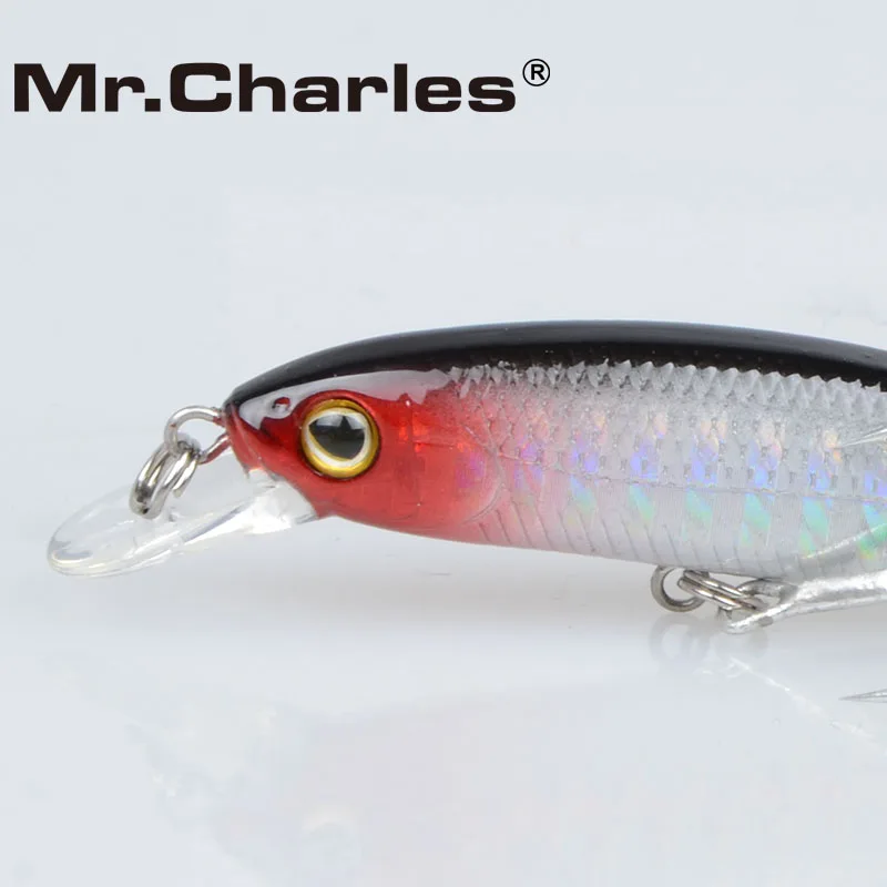 Il Sig. charles CMC030 Esche da Pesca 70 Millimetri/5.2G 0-0.5 M Sospendere Minnow Duro Aritificial Wobblers Crankbait di Plastica esche Pesca Isca