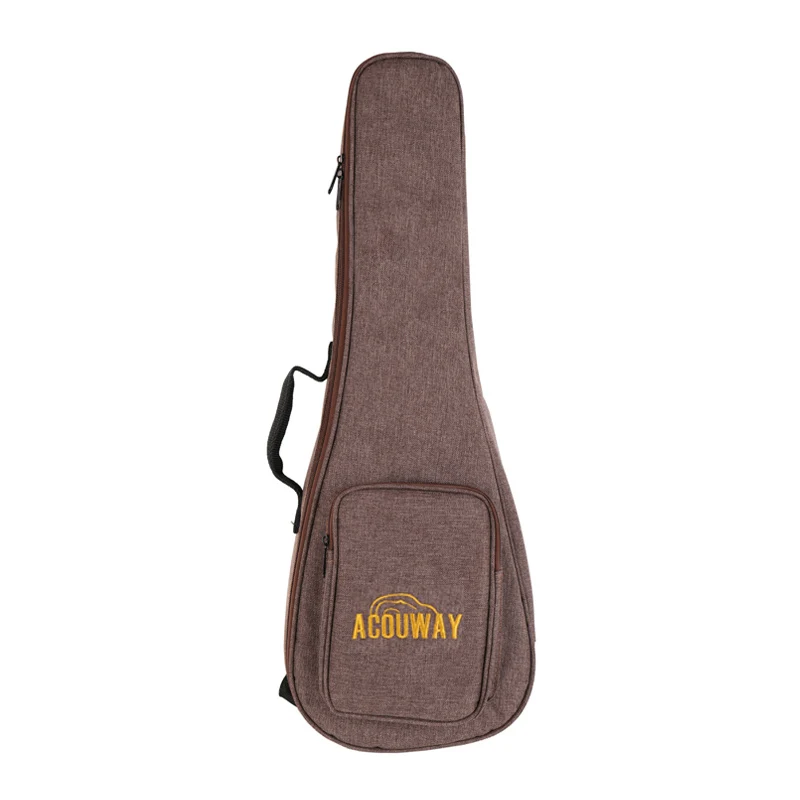 Acouway 21inch 23inch 26inch Ukulele Bag Soprano concert tenor ukulele bag Case 10mm Cotton Padding Hawaii Small Guitar Bag