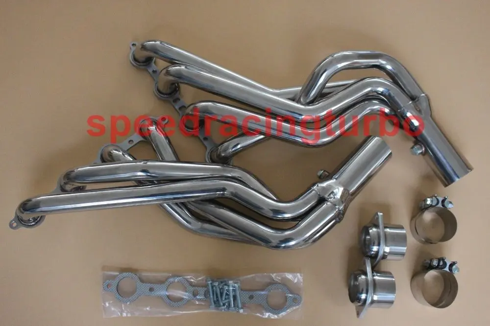 EXHAUST HEADER FOR 2004-2007 FIT Cadillac CTS-V 5.7L 6.0L V8 LS6 LS2 STAINLESS STEEL