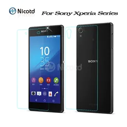 2pcs/Lot Front+Back Tempered Glass For Sony Xperia Z5 Premium Z1 Z3 Z5 Compact Screen Protector For Sony Xperia Z Z1 Z2 Z3 Z4 Z5