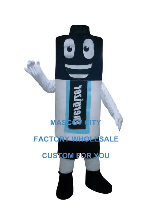 battery mascot costume cell battery custom cartoon character cosplay carnival costume 3483