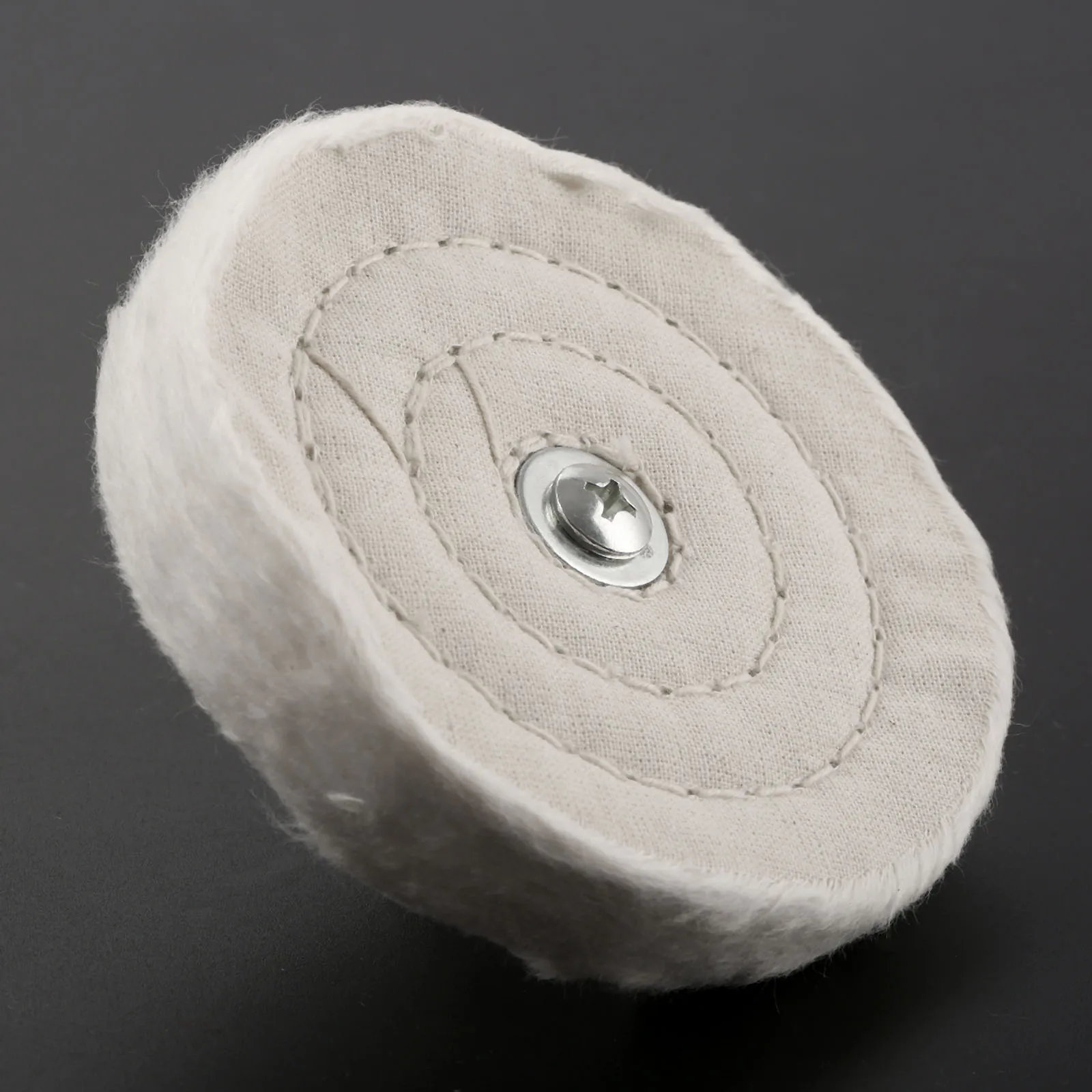 DRELD-accesorios Dremel para pulido de tela, mopa, cepillo, taladro, almohadilla de rueda de pulido, vástago de 100 "para joyería de Metal, 1 unidad, 1/4mm /4"