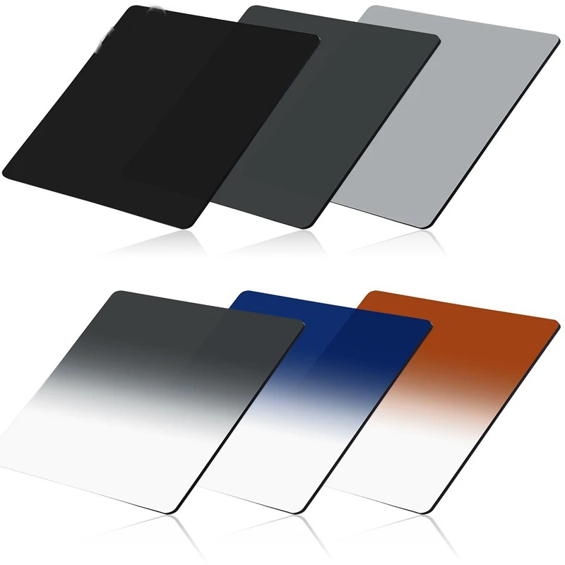 1 шт. 67 мм кольцевой адаптер + ND2 ND4 ND8 + Градуированный Серый Синий Оранжевый фильтр для Cokin P