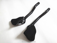 Full Carbon Fiber Bicycle Handlebars extended TT Style Rest Handlebars Road Bike Time trial triathlon 3K UD 12K New OEM