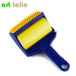 2 pz/set riutilizzabile Sticky Tool Picker Cleaner Lint Roller Pet Hair Remover Brush abbigliamento tappeto mobili