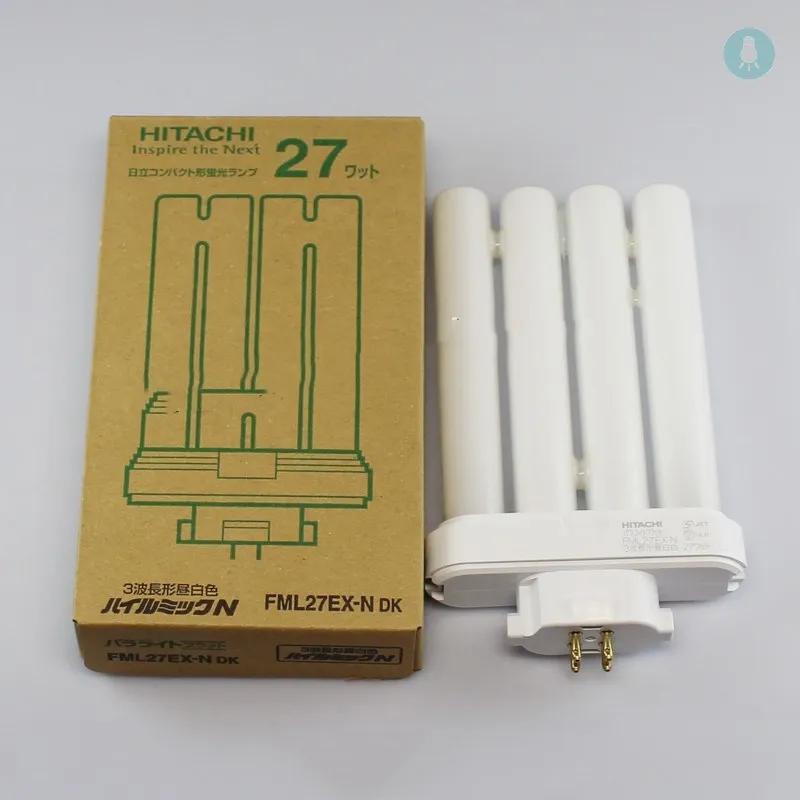 For HITACHI FML27EX-N DK 27W CFL compact fluorescent lamp,FML 27EX-N 5000K neutral white color bulb,4 pin parallel tube,FML27EXN