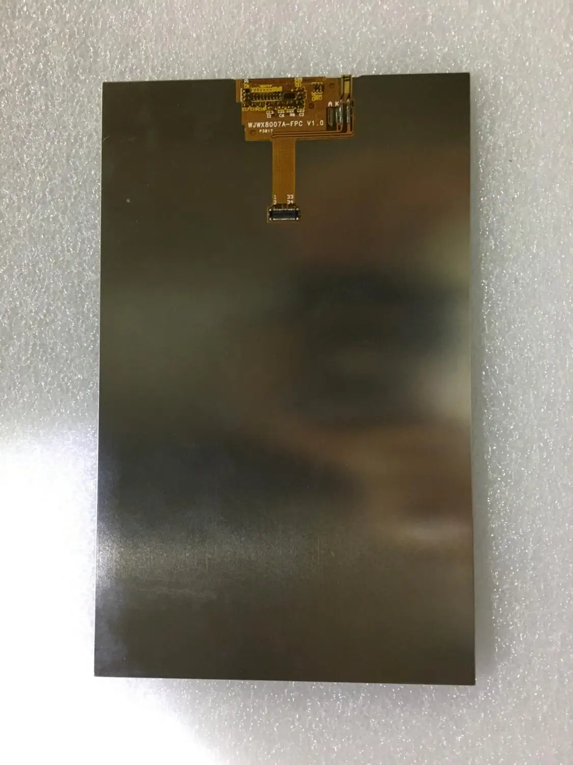 Nova tela LCD de 8 polegadas genuína tela vertical WJWX8007A-FPC V1.0