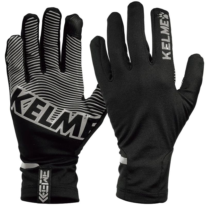 KELME-Luvas antiderrapantes quentes para homens e mulheres, luvas de ciclismo, bicicleta, bicicleta, ao ar livre, dedo cheio, inverno, 9886404