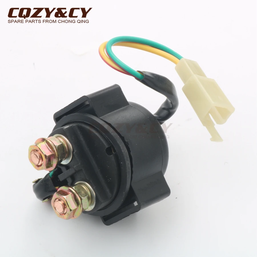 Scooter Starter solenoid & relay for Kymco Agility Basic 50 Filly Super 8 DJ S 50 Vitality 50cc 4-stroke