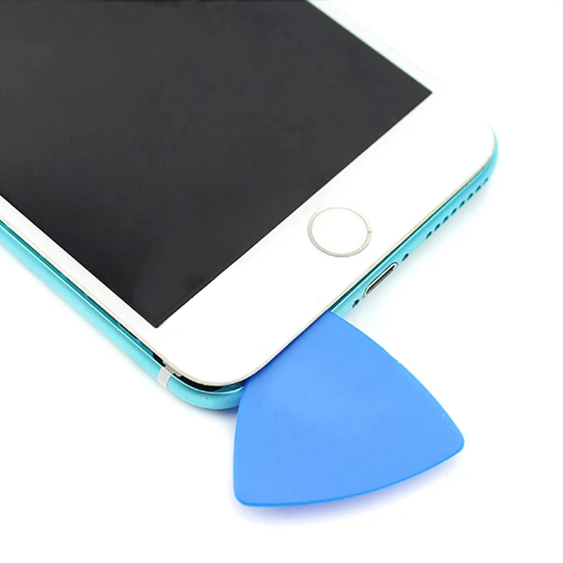 10 piezas de herramientas de apertura de plástico gruesas y delgadas para teléfonos, púas de guitarra de plástico para iPhone, iPad, tabletas y PC, kit de desmontaje 6