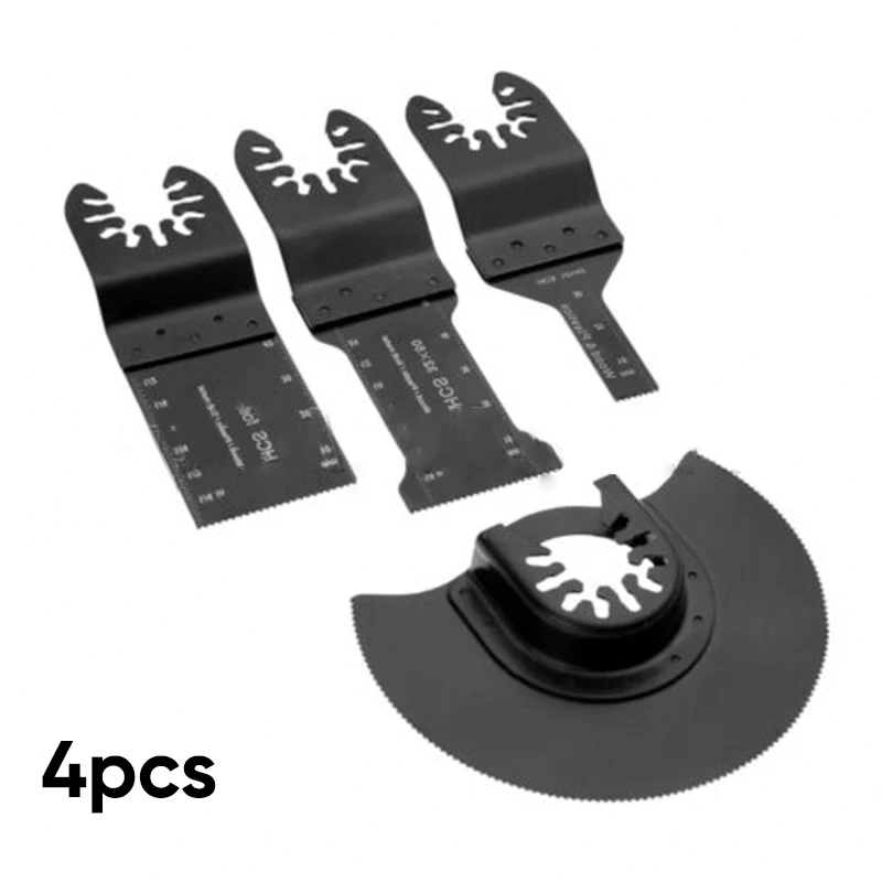 4 pz/set 32mm/88mm E-cut lama per sega a segmenti bimetallici oscillante Multi strumento per utensile elettrico Renovator Multimaster