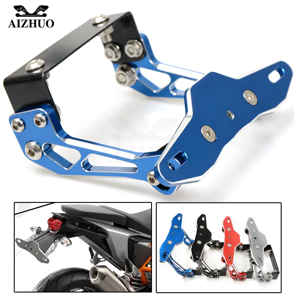 

Motorcycle License Plate Holder for yamaha fz6 xmax 300 honda pcx 125 msx125 cbr 600 f4i cb1000r cb190r nc750x msx 125 cbr650f