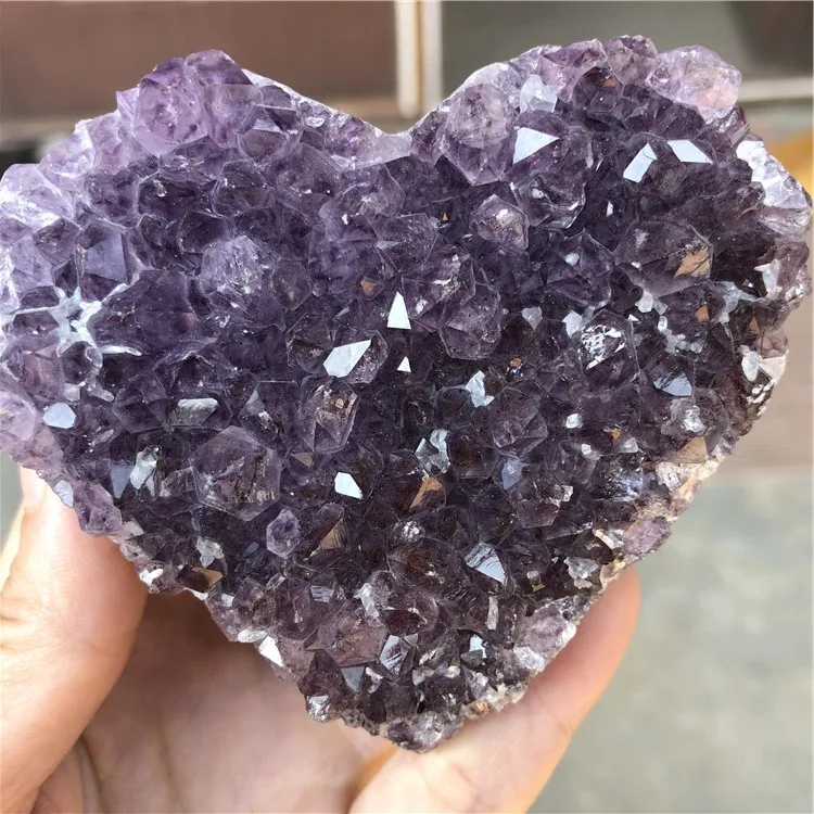 beautiful amethyst crystal cluster heart amethyst crystal cluster heart amazing quality