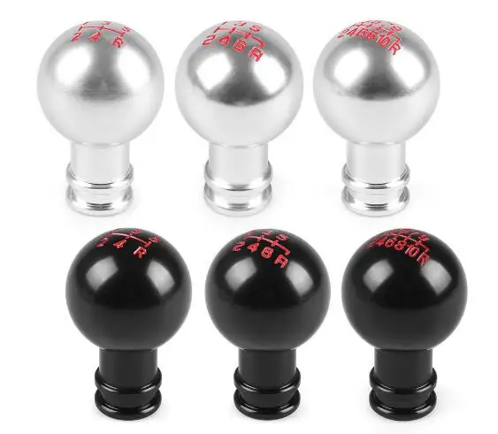 Universal Car Aluminium MT 5 6 10 Speed Car Gear Shift Knob Manual Gear Shifter Knob Shift Lever Knob AT