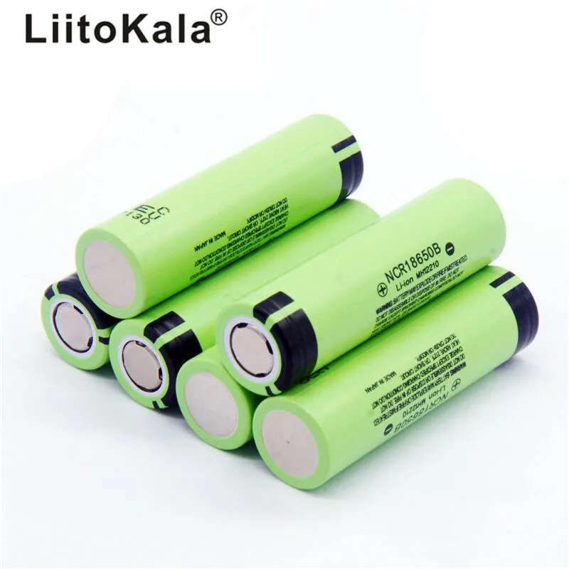 100% جديد وأصلي NCR18650B 3.7 فولت 3400mah 18650 بطاريات ليثيوم قابلة للشحن بطارية لمصباح يدوي