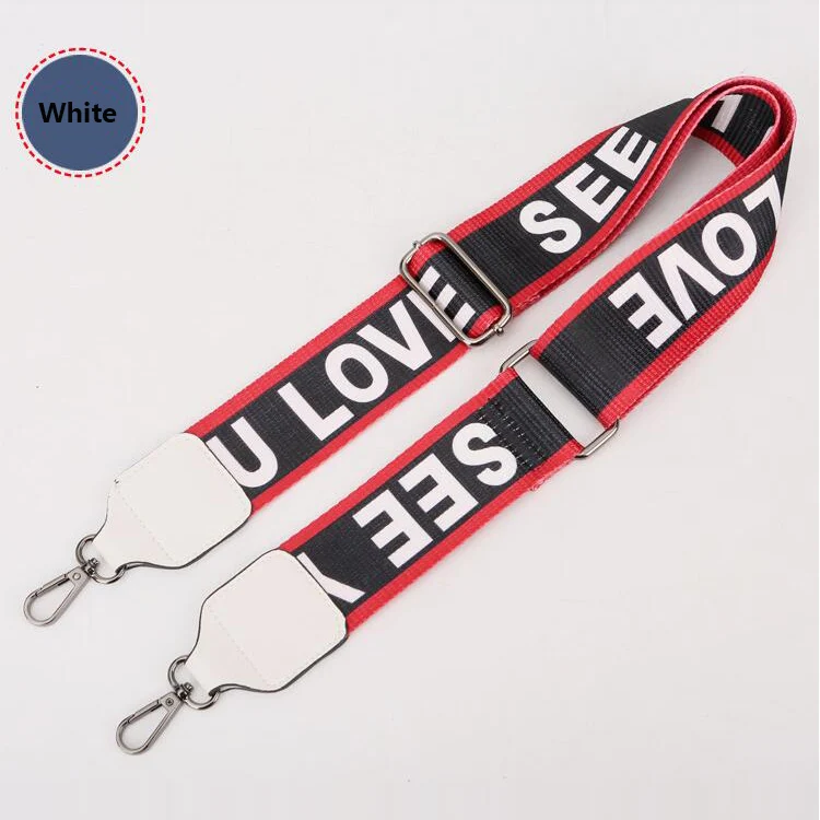 Bag Accessories Women National Adjustable Shoulder Straps Famous Brand Female Guitar Strap Female Strap Bag Straps Gun Buckle