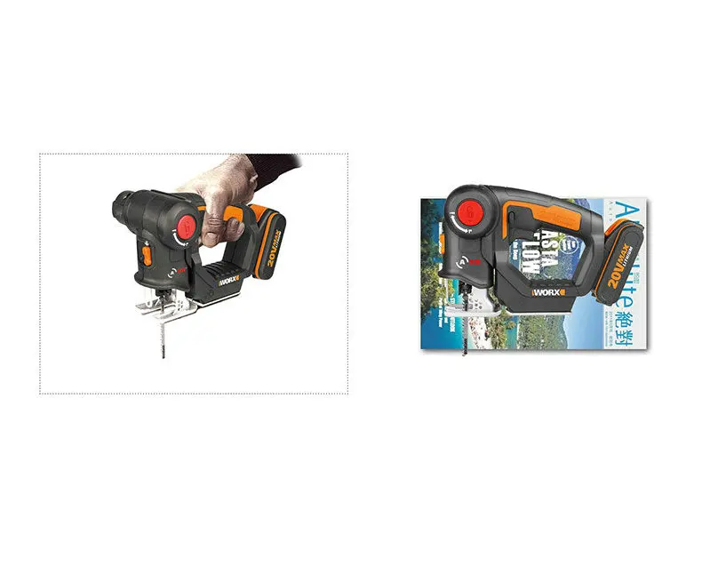 New Arrival WX550 Rechargeable 20V Li-Ion Battery Power Tools Cordless Electric Saws Reciprocating Saws and Jigsaws