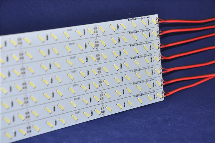 50pcs DC12V DC24V Led Bar 7020 led Hard Rigid Strip Light 100cm 50cm U Aluminum Alloy Slot showcase shop jewelry home car use