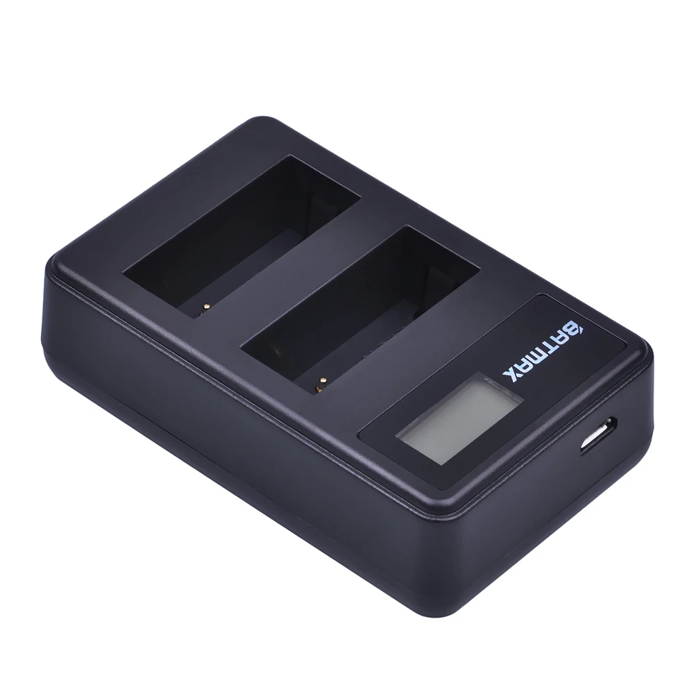 Batmax DMW-BLG10 DMW BLG10 DMWBLE9 LCD USB Dual Charger for Panasonic BLG10E BLG10GK  BLG10 DMC-GF6 DMC-GX7 GF6 GX7